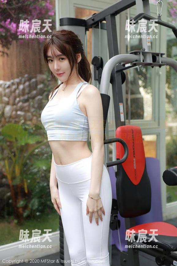 MFStar模范学院 - 无圣光加持的萌琪琪Irene，吊带图片也有无限可能！