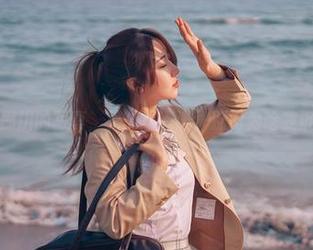 学妹黑川的写真，正能量满满，别问为啥我沉迷！